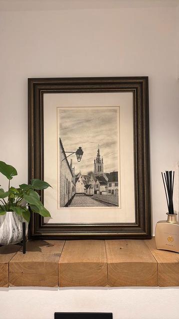 Lithografie Kortrijk beschikbaar voor biedingen