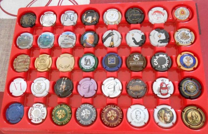 serie 11 - 40 champagnecapsules - 6 euro, Verzamelen, Complete verzamelingen en Collecties, Ophalen of Verzenden