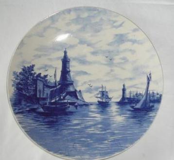 Ancienne assiette  phare bateaux Villeroy & Boch, Antiquités & Art, Enlèvement ou Envoi