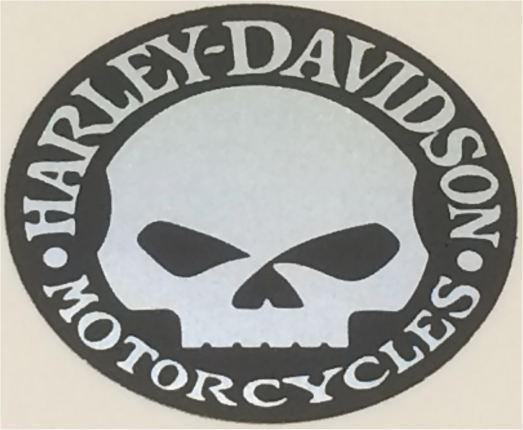 Harley Davidson rond sticker #4, Motoren, Accessoires | Stickers, Verzenden