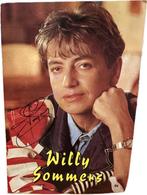 Carte postale Willy Sommers + ancienne signature du fan club, Envoi