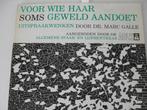 LP Voor wie haar soms geweld aandoet (Marc Galle), Cd's en Dvd's, Vinyl | Nederlandstalig, Gebruikt, Ophalen of Verzenden