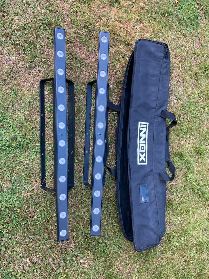 2x Chauvet Colorband T3BT ILS LED-bars met draagtas, Muziek en Instrumenten, Licht en Laser, Zo goed als nieuw, Ophalen