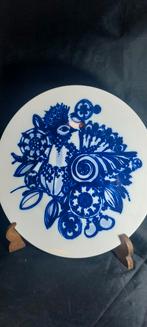 Il s'agit d'une plaque murale « Blue Bird » de Rosentha, Enlèvement ou Envoi