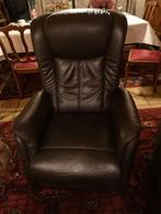 Luxe elektrische relaxzetel ZGS, Huis en Inrichting, Ophalen of Verzenden, Zo goed als nieuw, Leer