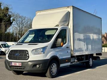 Ford Transit Kast&Laadbrug-19950€- Leasing 1.111€/M-REF 4415, Auto's, Bestelwagens en Lichte vracht, Stof, Euro 6, Diesel, Radio