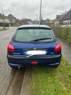 Peugeot 206, Auto's, Voorwielaandrijving, Stof, Zwart, Blauw