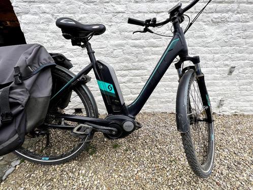 e-Bike Scott pour dames, Vélos & Vélomoteurs, Vélos électriques, Utilisé, 47 à 51 cm, 50 km par batterie ou plus, Enlèvement