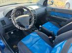 Hyundai getz met keuring verkoop en garantie, Auto's, Voorwielaandrijving, Zwart, 4 cilinders, Leder en Stof