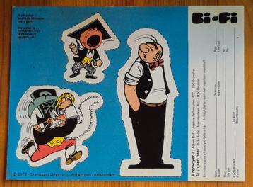 Nero sticker Bi-Fi 1978 Marc Sleen, Enlèvement ou Envoi, Autres personnages, Comme neuf, Image, Affiche ou Autocollant