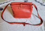 Delvaux Rode Leren Cross Body Tas., Ophalen of Verzenden, Gedragen, Rood
