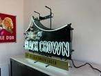 Budweiser Black Crown oude reclame NeoN, Gebruikt, Ophalen of Verzenden, Lichtbak of (neon) lamp