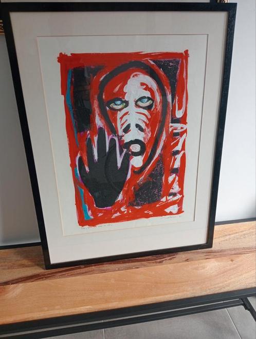 LUC MARTINSEN, Antiek en Kunst, Kunst | Litho's en Zeefdrukken, Ophalen