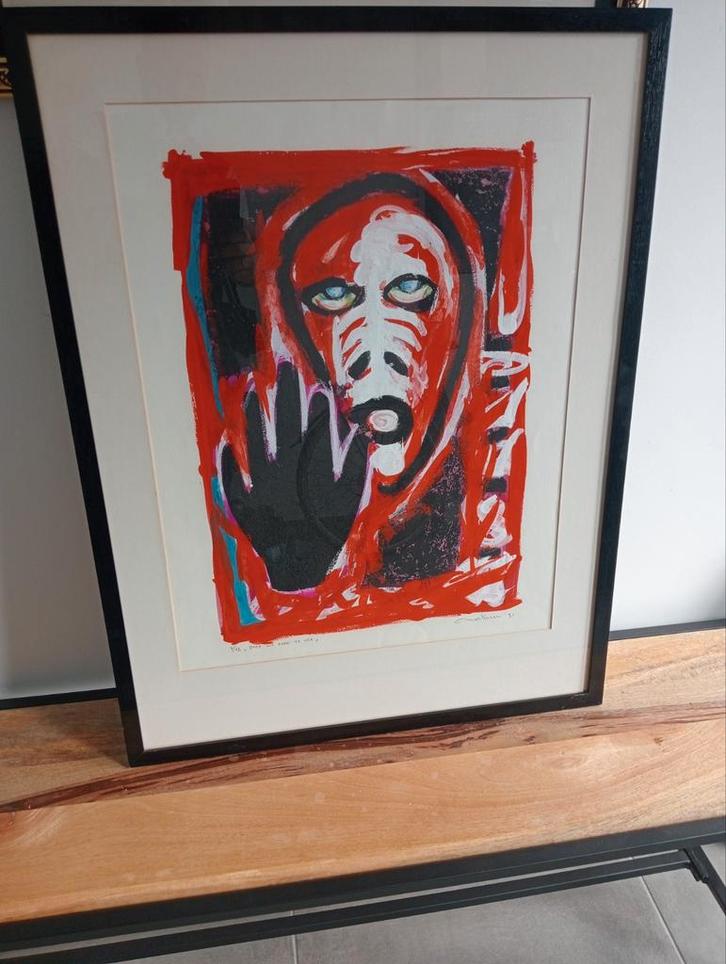 LUC MARTINSEN, Antiek en Kunst, Kunst | Litho's en Zeefdrukken, Ophalen