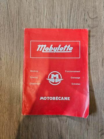 Handboek mobylette  beschikbaar voor biedingen