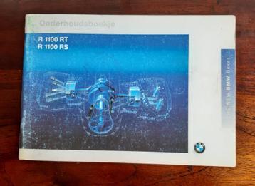 BMW R1100 RT R1100RS onderhoudsboekje beschikbaar voor biedingen