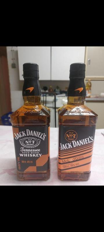 2 bouteilles Jack Daniels éditions limitées Mac claren beschikbaar voor biedingen