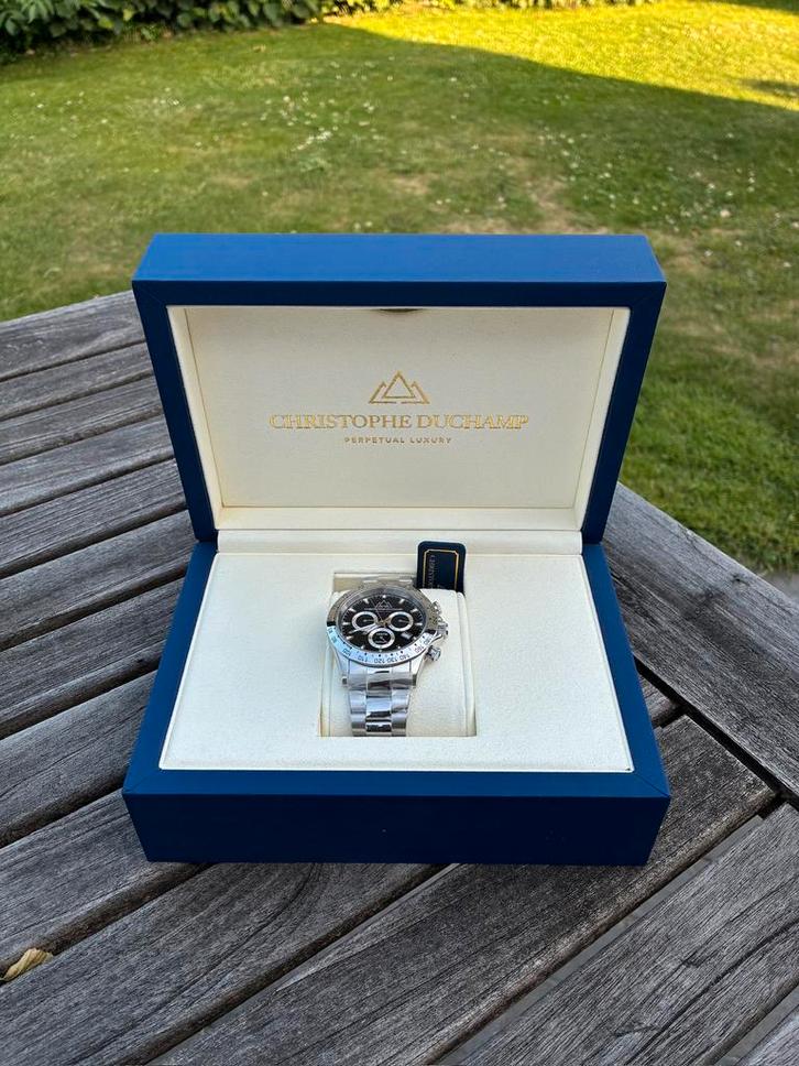 Christophe Duchamp Grand Mont horloge heren, Bijoux, Sacs & Beauté, Montres | Hommes, Comme neuf, Montre-bracelet, Autres marques