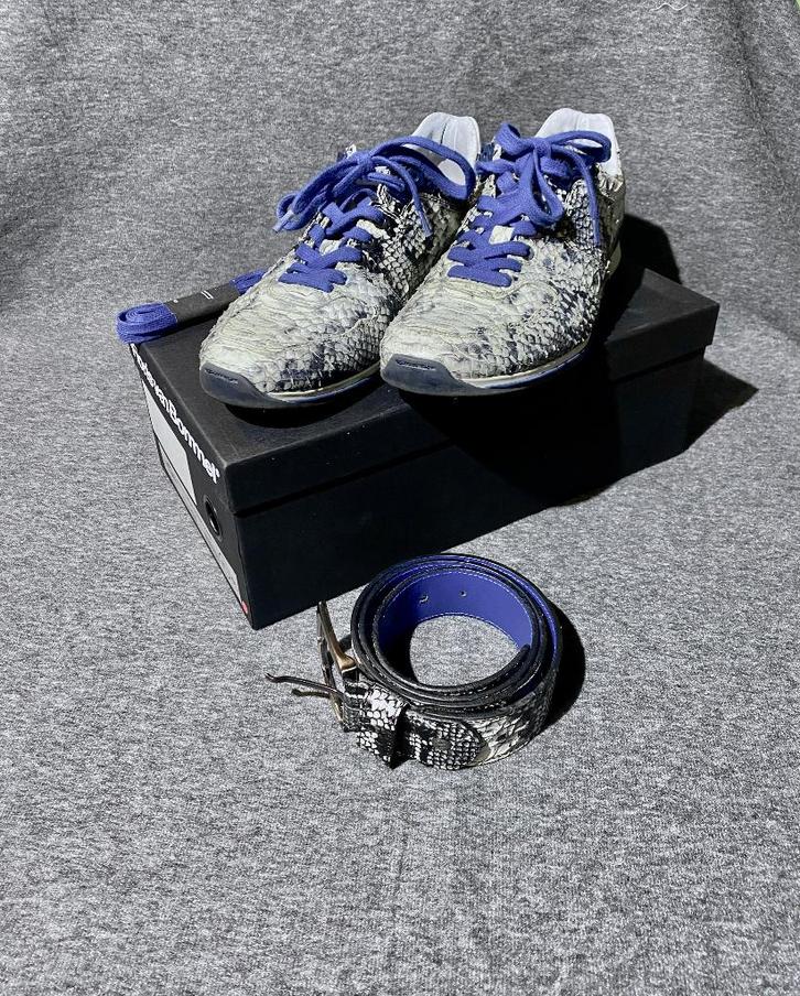 Floris Van Bommel Lizard Herensneakers maat 42.5, Kleding | Heren, Schoenen, Zo goed als nieuw, Sneakers, Overige kleuren, Ophalen of Verzenden