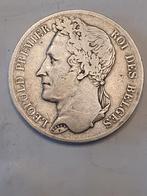 Leopold 1 zilverstuk van 5 frank 1833 b.pos gelauwerd, Postzegels en Munten, Munten | België, Zilver, Zilver, Ophalen, Losse munt