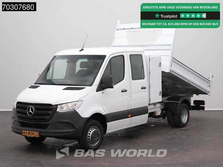 Mercedes Sprinter 514 CDI Automaat Kipper 3,5t Trekhaak Airc, Autos, Camionnettes & Utilitaires, Entreprise, Achat, Air conditionné