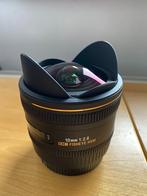 Sigma 10mm F/2.8 Fisheye monture Canon, Audio, Tv en Foto, Ophalen, Zo goed als nieuw, Groothoek Fisheye-lens