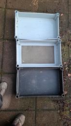 3 kweekbakken. Witvissen. Eentje met zeefbodem., Watersport en Boten, Hengelsport | Witvissen, Ophalen