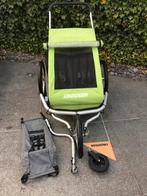 Croozer kid for 2 fietskar en hangmatje, Ophalen, Opvouwbaar, Croozer, Zo goed als nieuw
