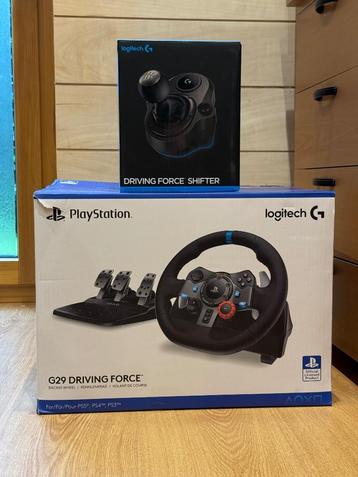 Logitech G29 + Shifter beschikbaar voor biedingen