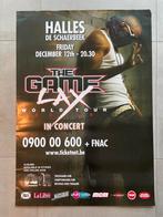Poster The Game Lax World Tour in Halles de Schaerbeek, Ophalen of Verzenden, Zo goed als nieuw