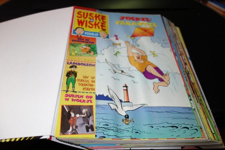 Suske en Wiske Weekblad in verzamelmap 1997 nr 27 tot nr 52., Boeken, Stripverhalen, Zo goed als nieuw, Complete serie of reeks