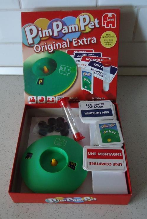 "Pim Pam Pet" Original EXTRA van Jumbo in prima staat !, Hobby en Vrije tijd, Gezelschapsspellen | Overige, Zo goed als nieuw