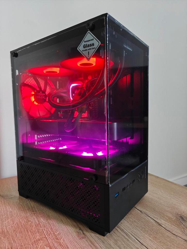 Compacte RTX Gaming PC - deels nieuw!, Computers en Software, Desktop Pc's, Zo goed als nieuw, 3 tot 4 Ghz, SSD, 32 GB, Met videokaart