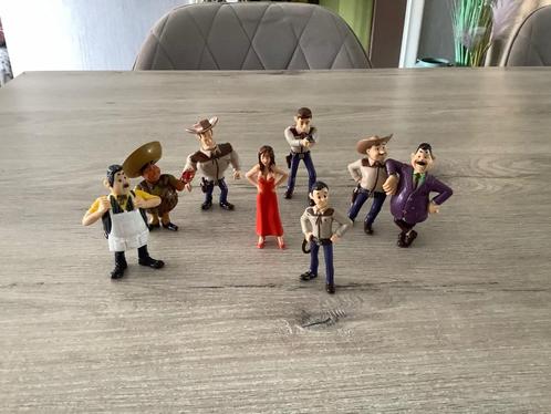 Suske en Wiske Texasrakkers verschillende characters (8 cm), Verzamelen, Stripfiguren, Zo goed als nieuw, Beeldje of Figuurtje