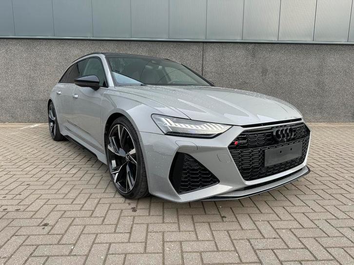 Audi RS6 C8 - 4.0 V8 600pk - Nardo Grey - Pano, Autos, Audi, Particulier, RS6, Sièges sport, Essence, Euro 6, Break, 5 portes