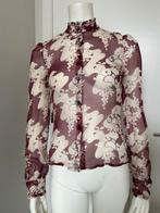 See By Chloé zijden blouse met FR36- of S-patronen, Ophalen of Verzenden, Zo goed als nieuw, Maat 36 (S)