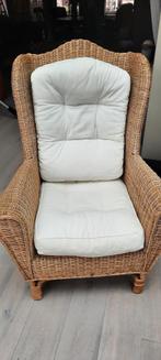 Zetel in goed staat! Zeer comfortabel., Huis en Inrichting, Zetels | Zetels, Ophalen, Gebruikt, Eenpersoons, Riet of Rotan