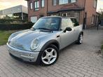 Mini Cooper 1.4iBenzine/2006/175.000Km/Airco/Gekeurd* 3.500€, Zwart, Leder en Stof, Bedrijf, Handgeschakeld