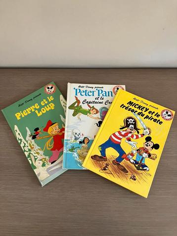 3 Franse vintage boekjes Disney