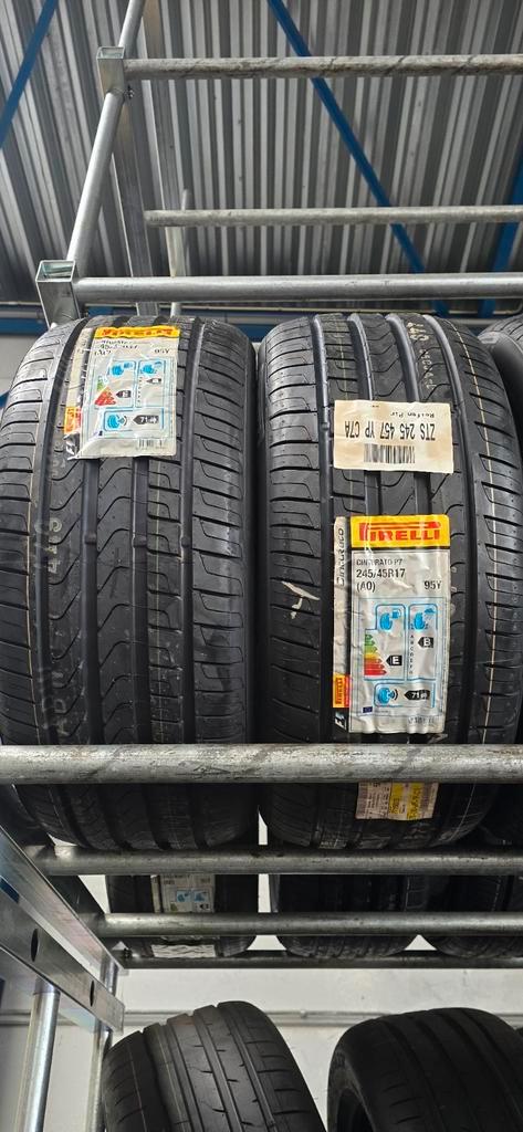 245 45 17, Pirelli Cinturato P7 banden - 245/45 R17 95Y, Auto-onderdelen, Banden en Velgen, Band(en), Zomerbanden, Ophalen