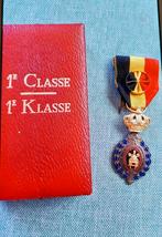 Medaille belge de travail 1iere classe d ordonnance, Collections, Enlèvement ou Envoi, Comme neuf