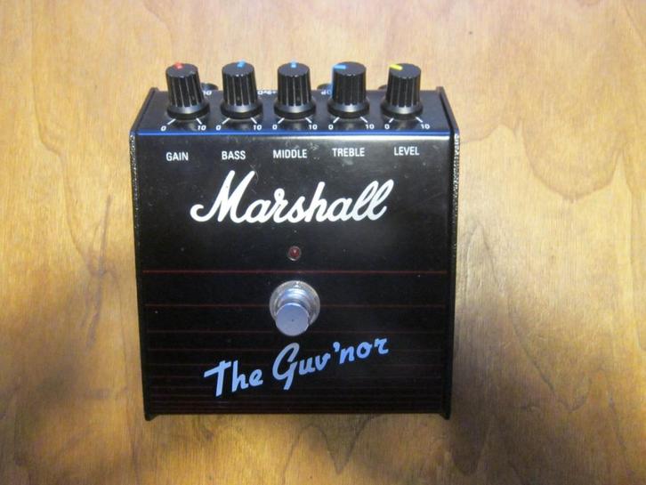 Marshall The Guv’nor (Made in England, 1988-1991), Muziek en Instrumenten, Effecten, Gebruikt, Distortion, Overdrive of Fuzz, Ophalen of Verzenden