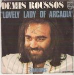 DEMIS ROUSSOS: "Lovely Lady of Arcadia", Enlèvement ou Envoi, Single, Utilisé, Pop