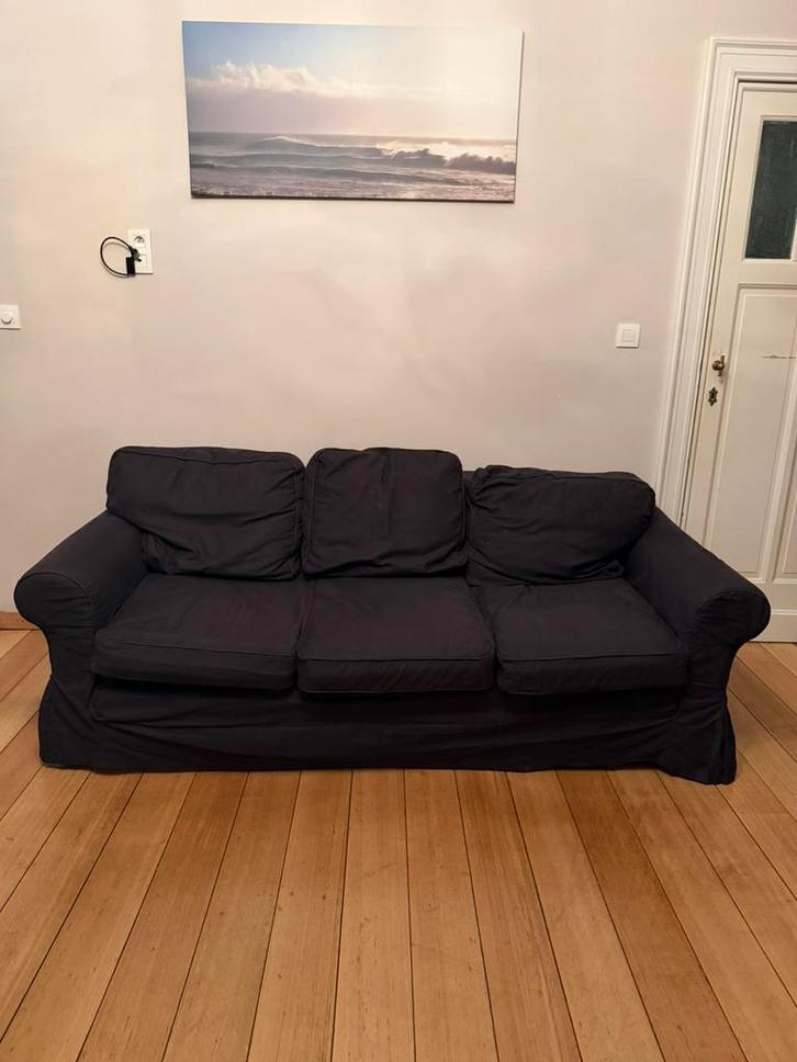 Canapé lit IKEA, Maison & Meubles, Canapés | Sofas & Chaises Longues, Utilisé, Trois personnes, 200 à 250 cm, 75 à 100 cm, Tissus