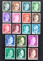 Dt.Reich: 18X A.Hitler zegels 01/08/1941, Postzegels en Munten, Postzegels | Europa | Duitsland, Overige periodes, Ophalen of Verzenden