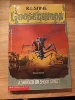 Goosebumps Un choc sur Shock Street, R.L. Stine, 1995, Enlèvement ou Envoi, Fiction, Comme neuf, R.L. Stine