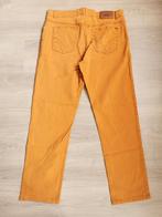 Brax Cooper fancy regular - maat 32/32, Brax, Maat 48/50 (M), Geel, Ophalen of Verzenden