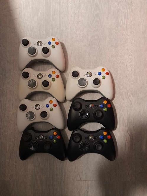 SS  lot xbox360 controller met nieuwe thumsticks!, Games en Spelcomputers, Spelcomputers | Xbox | Accessoires, Gebruikt, Xbox 360