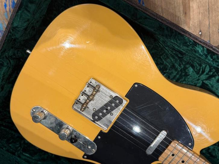 Maybach Teleman T54 – Butterscotch Blackguard Aged, Muziek en Instrumenten, Snaarinstrumenten | Gitaren | Elektrisch, Ophalen of Verzenden