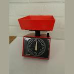 EKS vintage oranje weegschaal, Ophalen of Verzenden, Huis en Inrichting